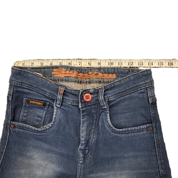 Superdry Organic Cotton Mid Rise Skinny Jeans Size 28 - Picture 10 of 13